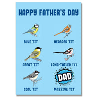 Massive Tit Fathers Day Card